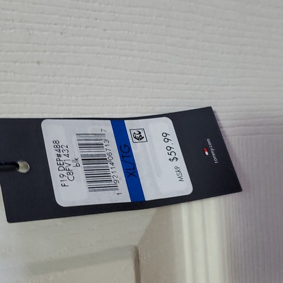 NWT Tommy Hilfiger Black Shrug Sweater size XL - Picture 7 of 8